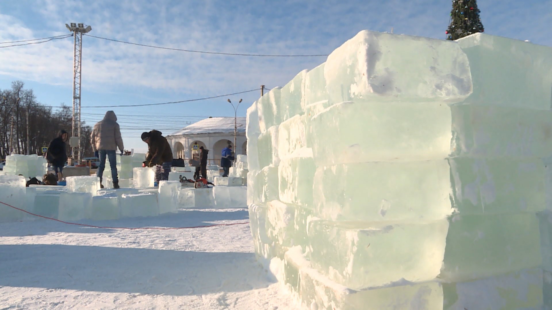 После трехлетнего перерыва в Костроме состоится фестиваль снежно-ледовых скульптур