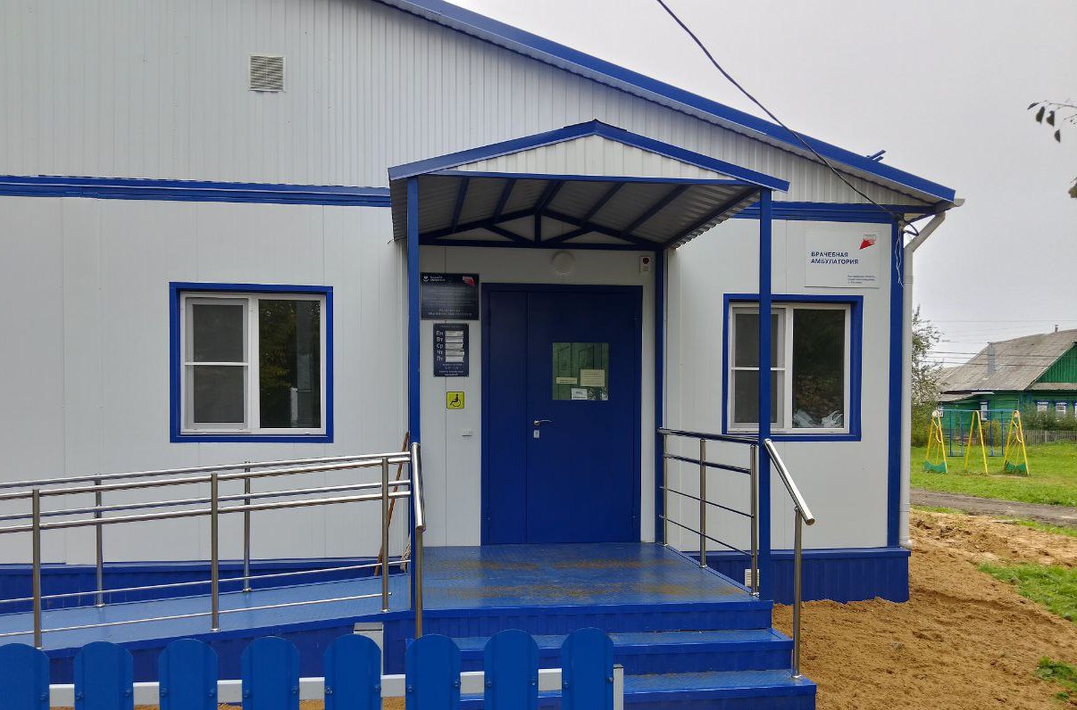 Новая амбулатория в костромском поселке Раслово обслуживает более тысячи местных жителей