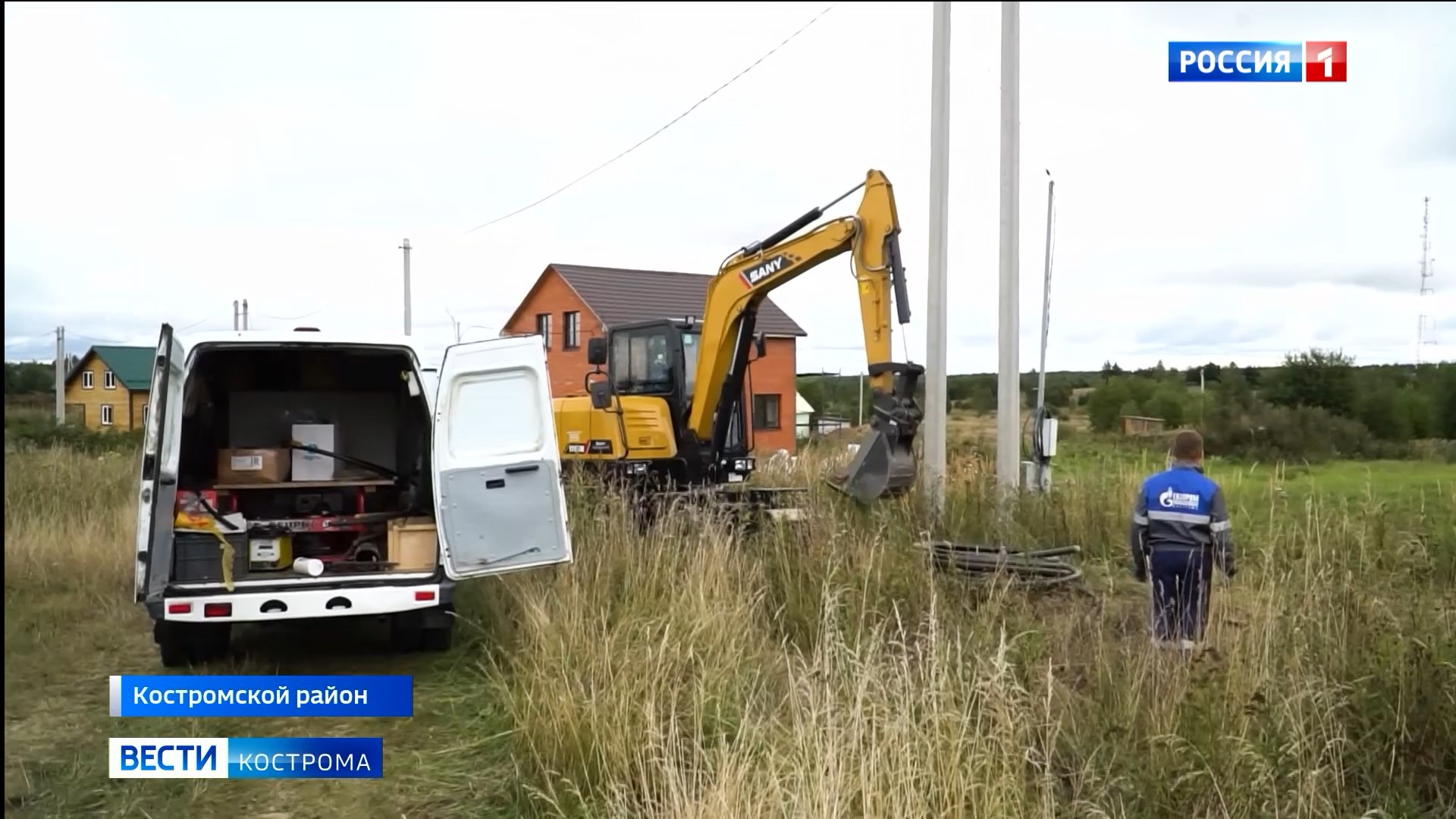 Хорошие дороги и газ вдохнули новую жизнь в деревню под Костромой | ГТРК  «Кострома»