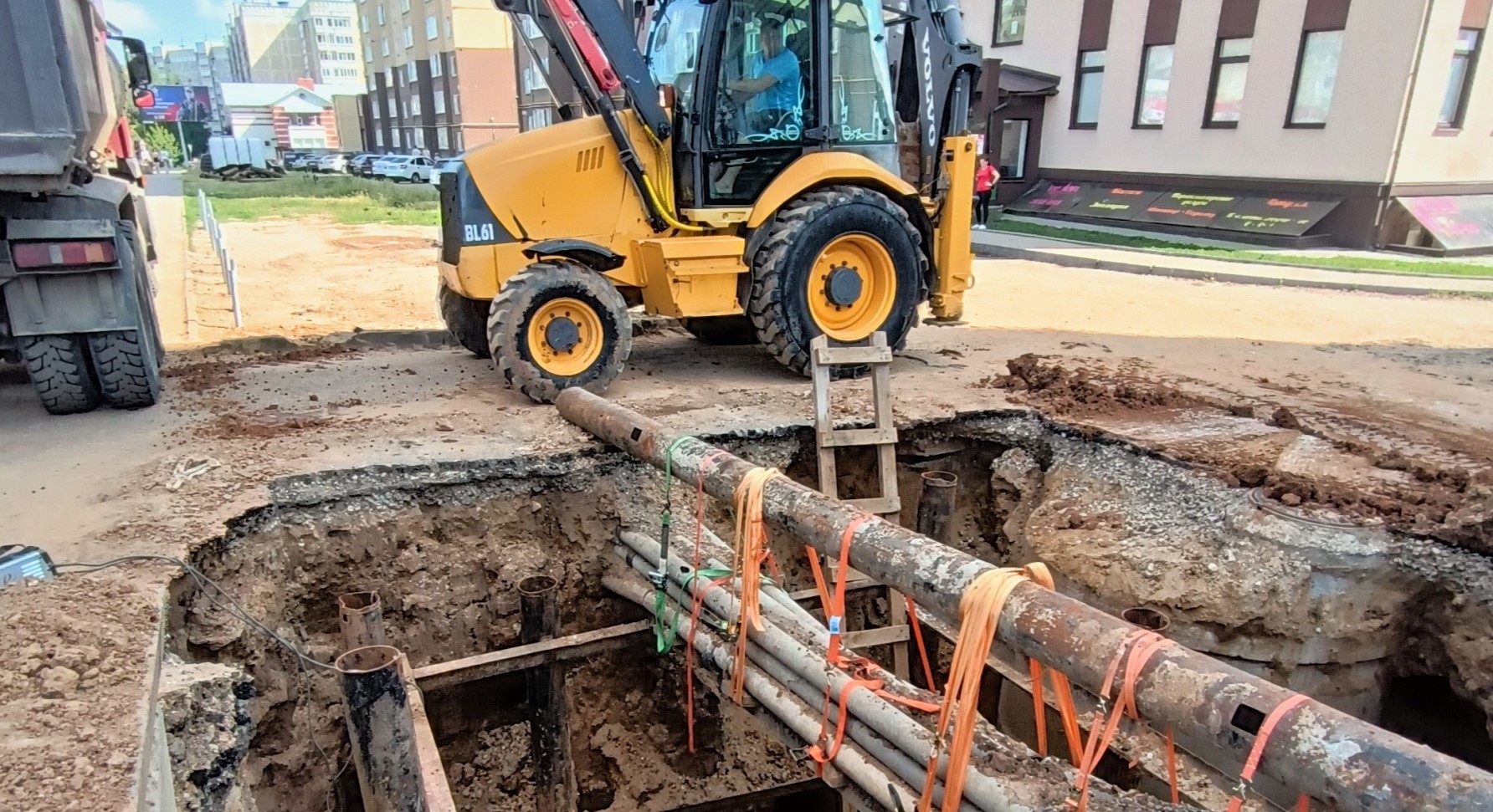 На улице Профсоюзной в Костроме заменят 600 метров канализационного коллектора