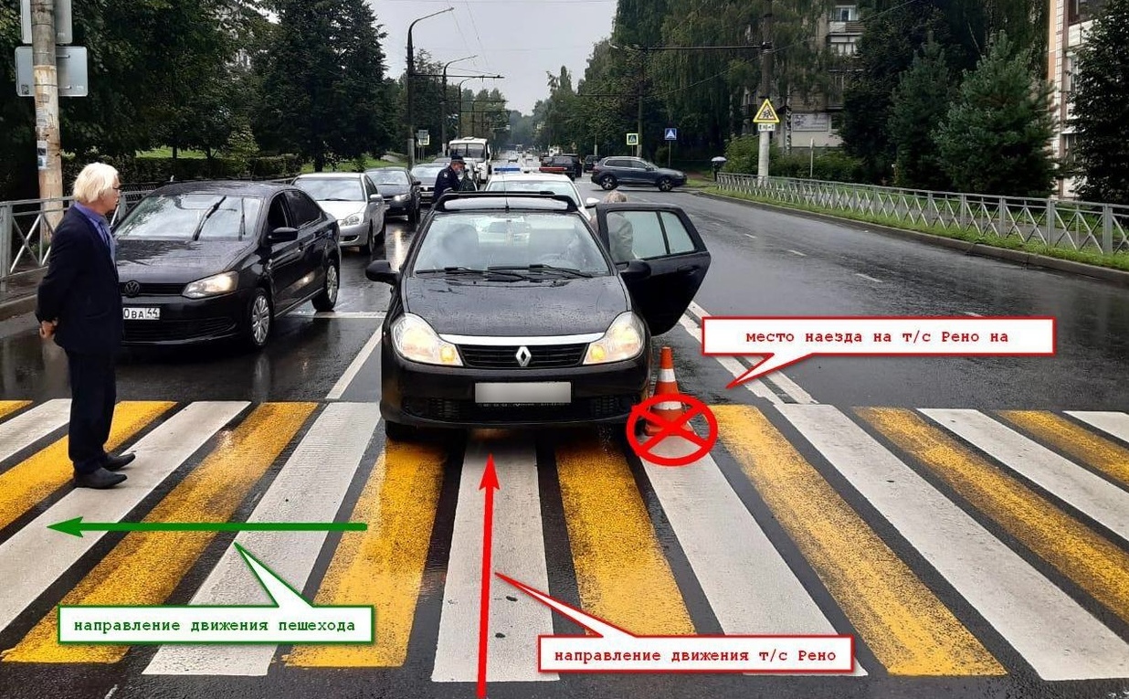 Двух пешеходов за сутки сбили на «зебрах» в Костроме | ГТРК «Кострома»