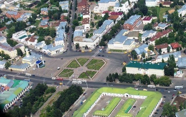 На выходные дни изменится схема движения транспорта в центре Костромы