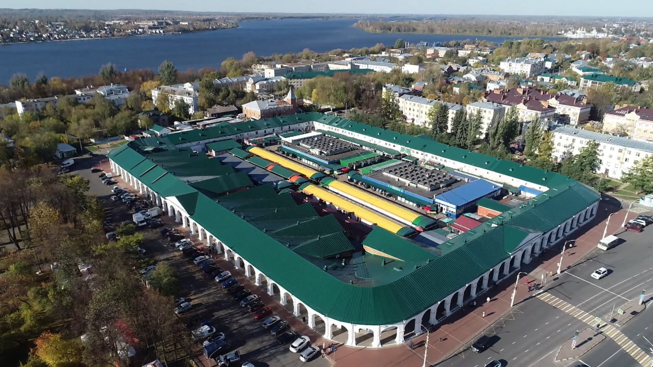 Мучные ряды в Костроме укроют новой крышей