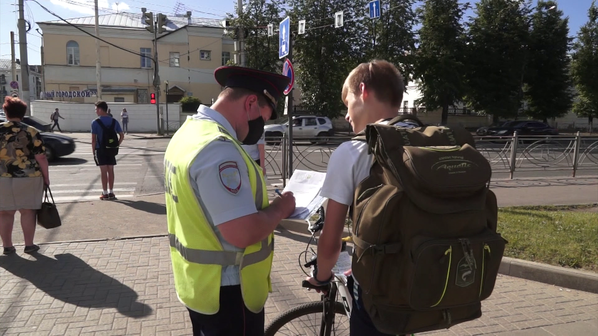 В Костроме участились наезды на велосипедистов