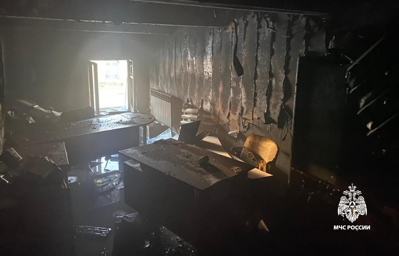 Во время пожара в Костроме пострадал 56-летний мужчина