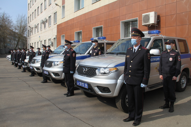 Костромских полицейских вооружили новыми автомобилями