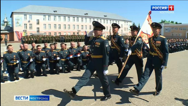 В военной академии РХБЗ имени маршала Тимошенко прошёл выпускной