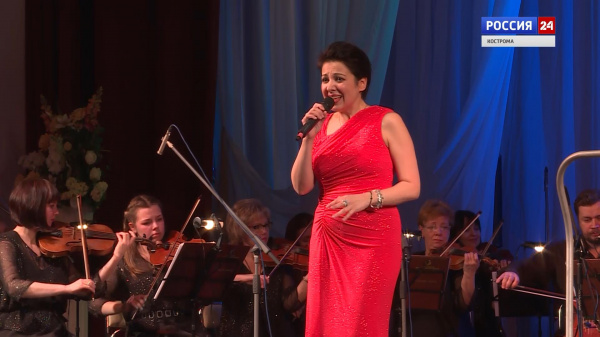 Концерт Кристины Аглинц в Костромской филармонии