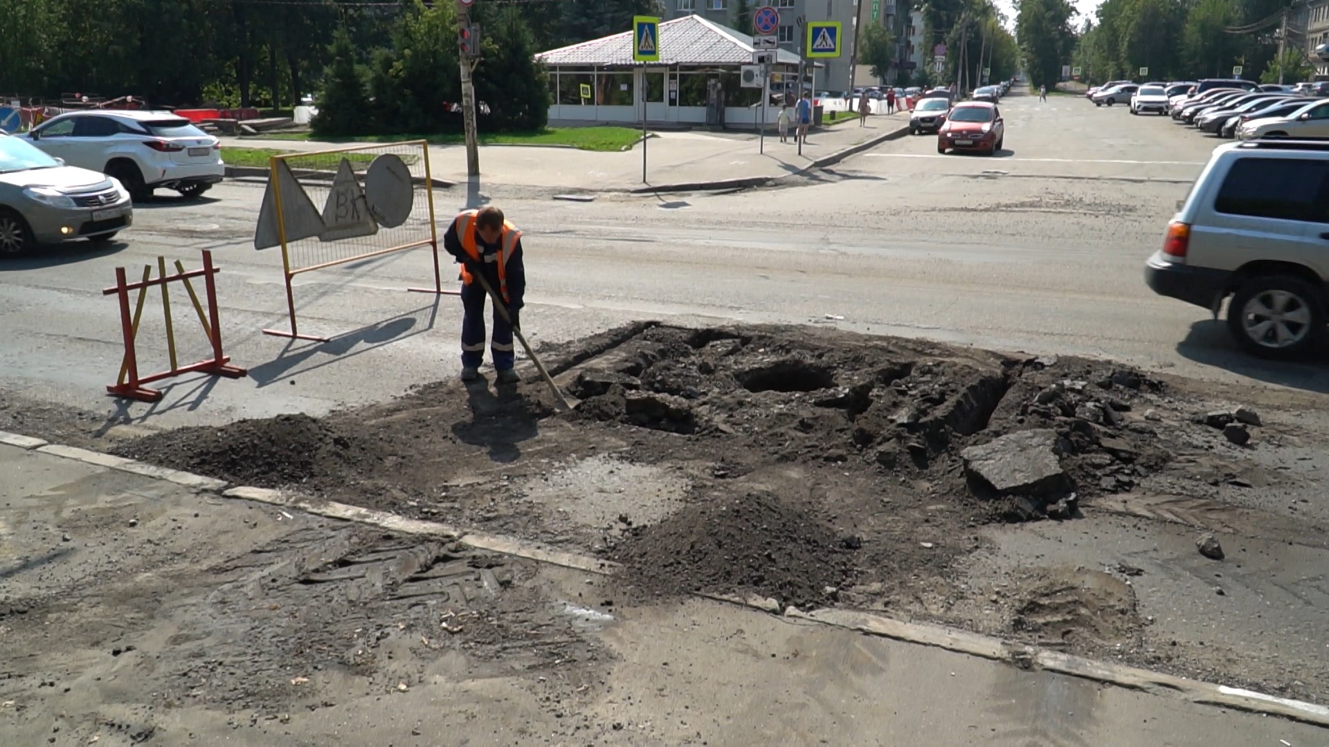 На улице Советской в Костроме завершается ремонт колодцев | ГТРК «Кострома»