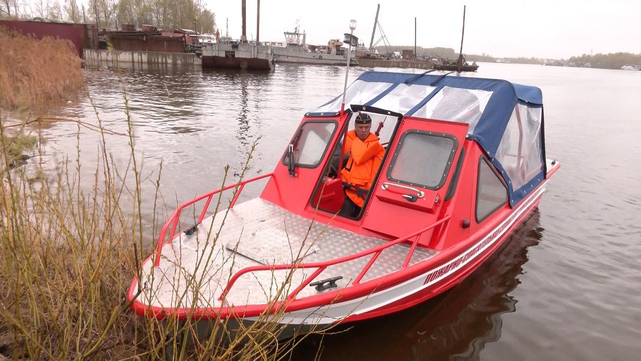 У службы спасения Костромской области появились два новых катера