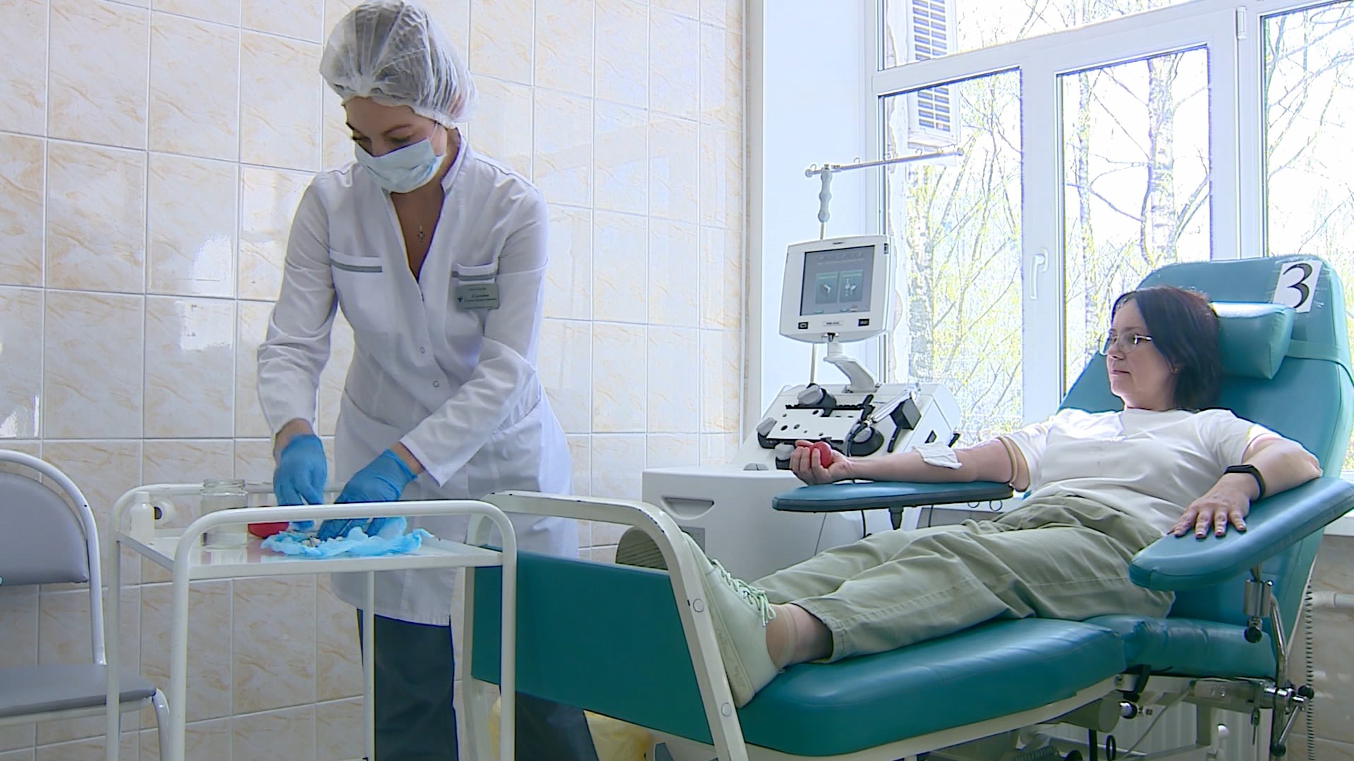 На станции переливания крови в Костроме появилось новое оборудование