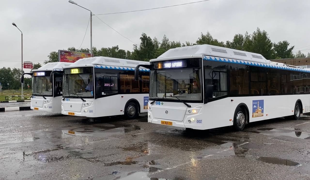 В пять утра на рейсы в Костроме вышли новые автобусы | ГТРК «Кострома»