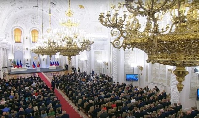 Сергей Ситников принимает участие в торжественной церемонии в Кремле