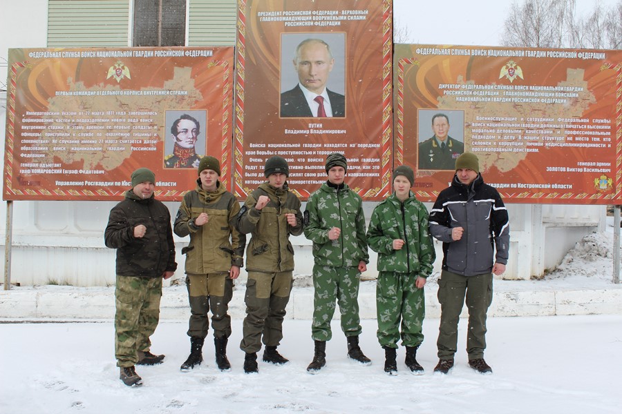 Юные росгвардейцы из Костромы присоединились к акции «Письмо солдату»