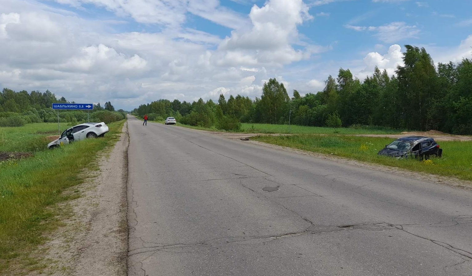 Два человека пострадали при столкновении иномарок на трассе под Костромой |  06.06.2024 | Кострома - БезФормата