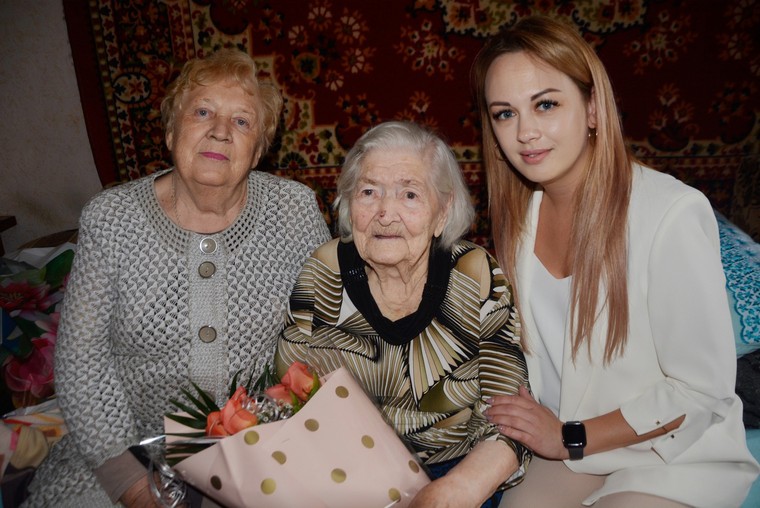 Костромичка стала старейшей жительницей украинского города
