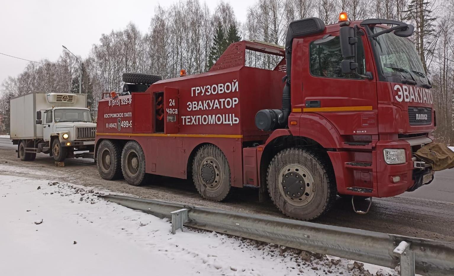 Проверка на дорогах: по Костромской области разъезжали 30 неисправных грузовиков