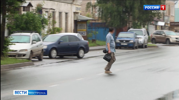 Почти полсотни пешеходов пострадали с начала года на улицах Костромы