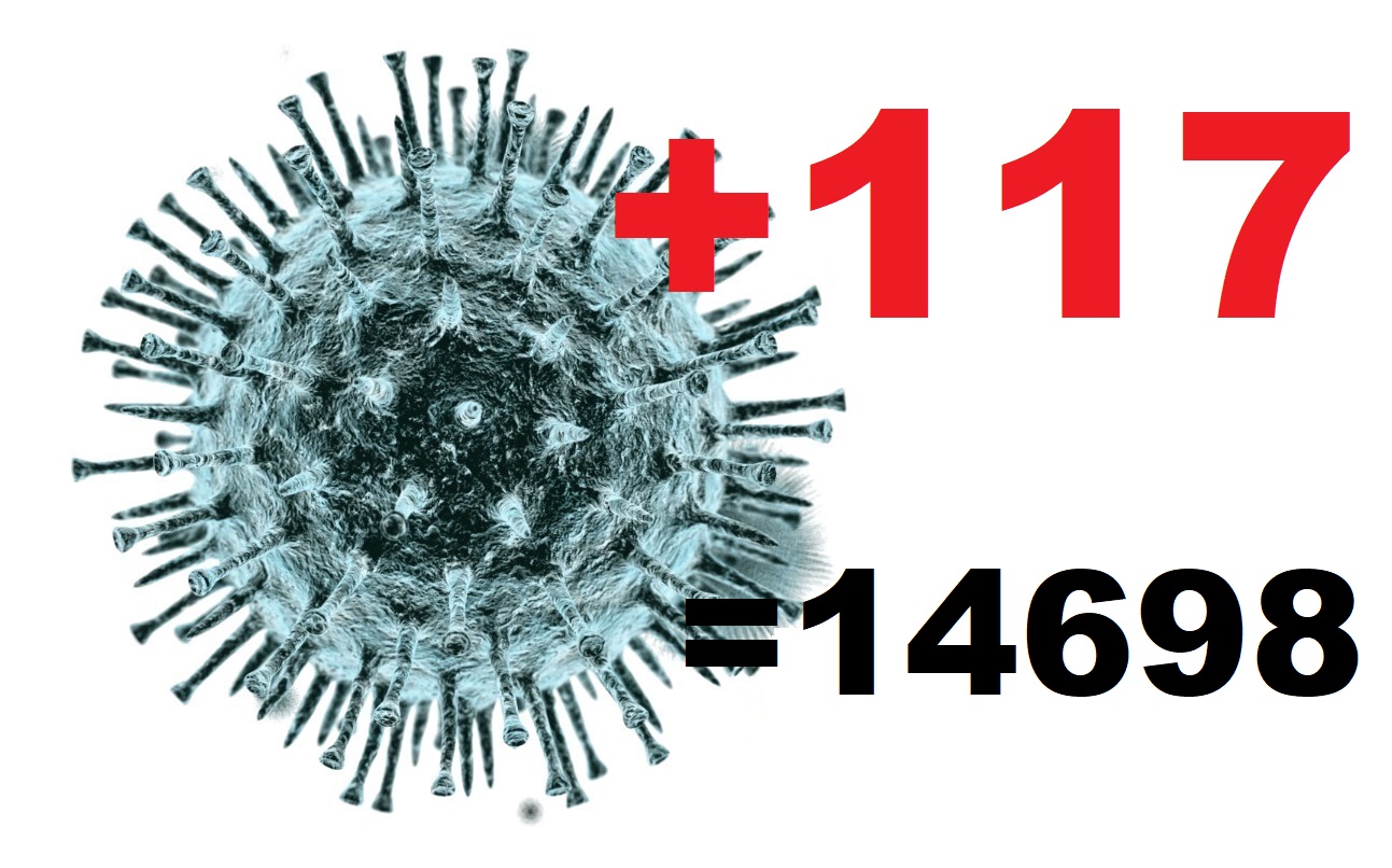 За сутки в Костромской области коронавирус подтвержден у 117 человек