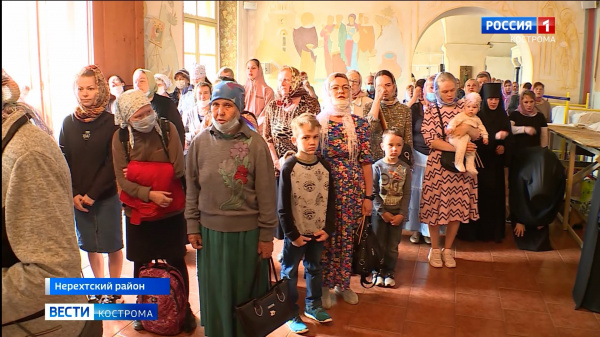 Поклониться православному святому в Нерехту приехали сотни паломников