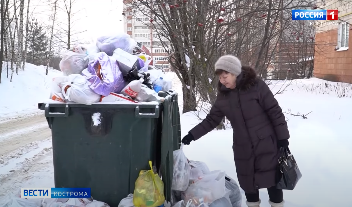 К вывозу мусора в Костроме привлечены восемь новых фирм
