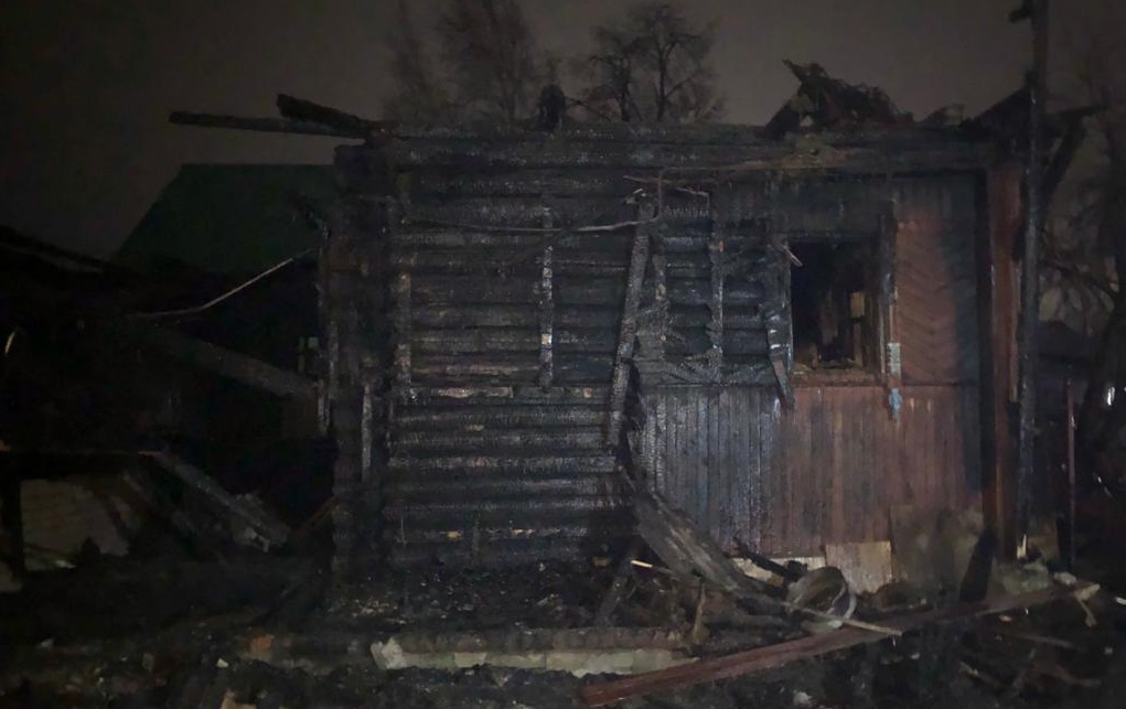 Женщина погибла на пожаре в Костромском районе