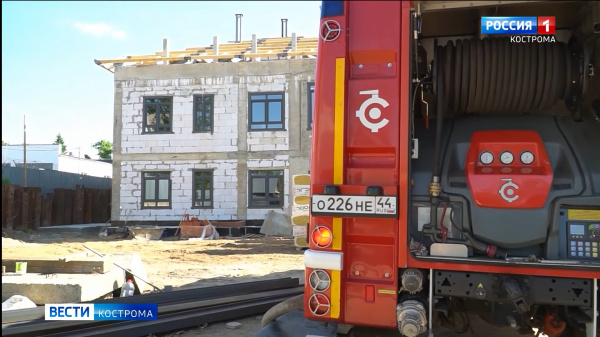 Здание нового естественно-научного центра для детей в Костроме практически не пострадало от пожара