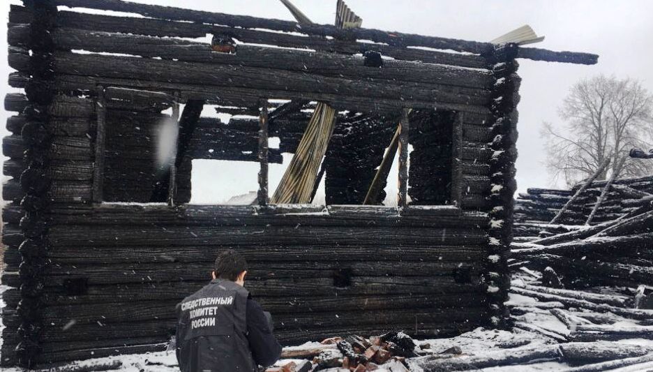 На пожаре в Костромской области погиб 40-летний мужчина