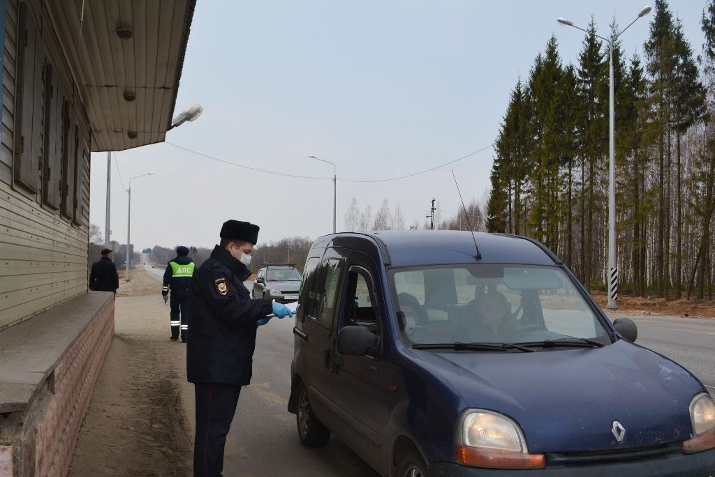 На границе Костромской области организуют пункты въездного контроля