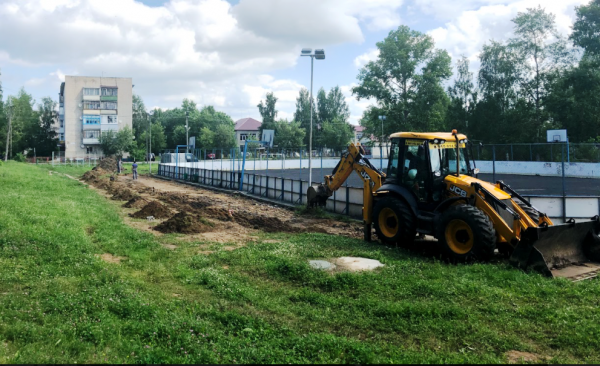 Стадион в костромском моногороде преобразится к концу лета