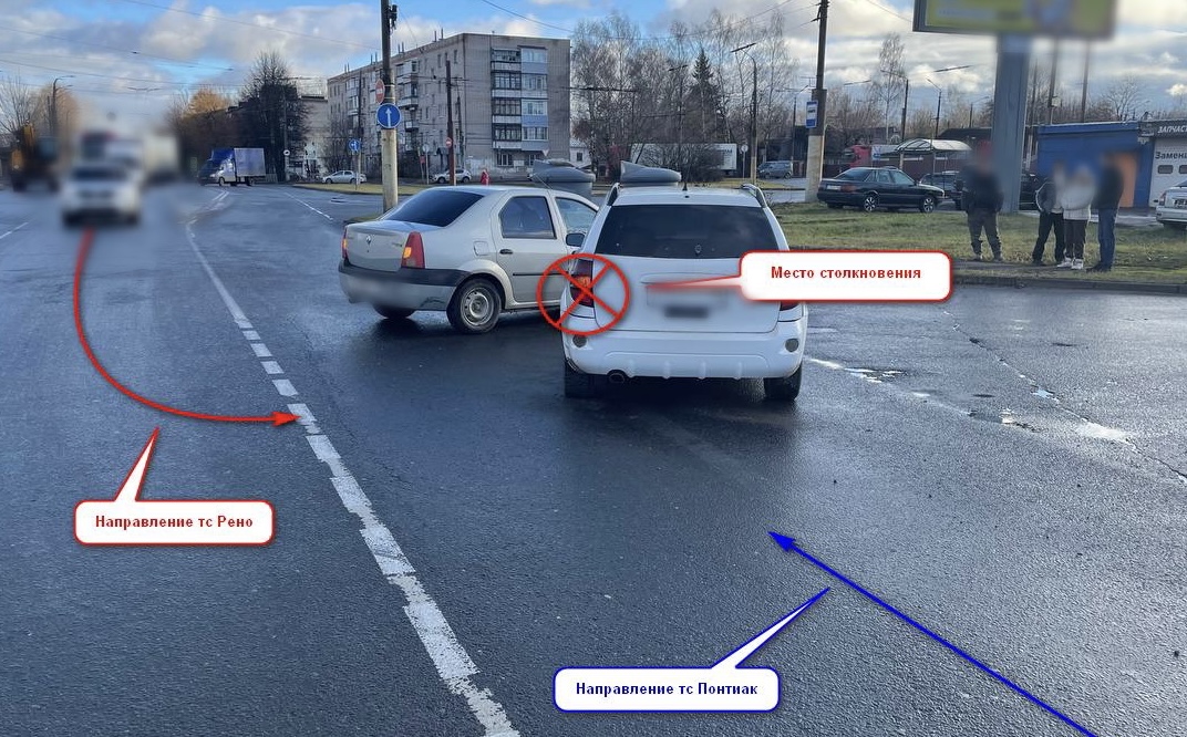 Из-за не уступчивости водителя в Костроме пострадала 6-летняя девочка