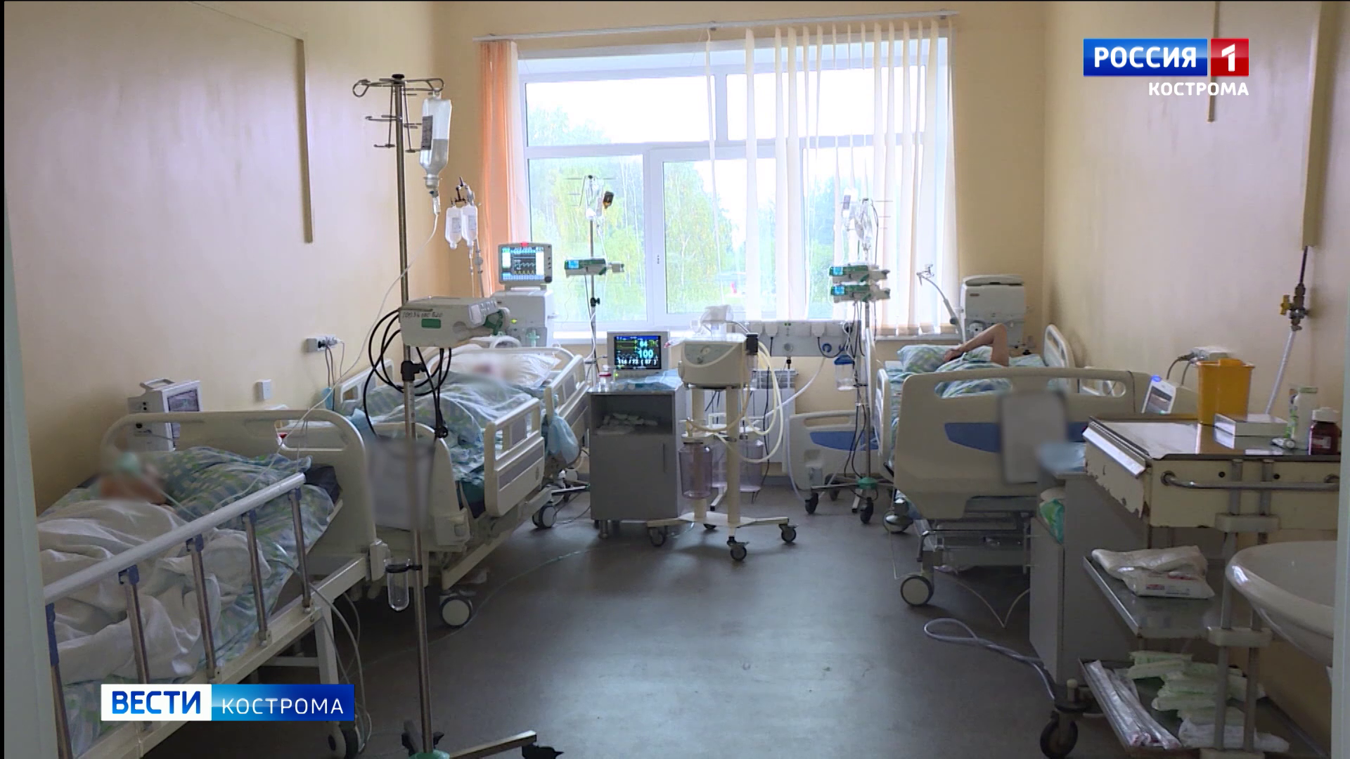«Красные зоны» полнятся: отремонтированную часть костромской больницы вновь отдали под ковид-палаты