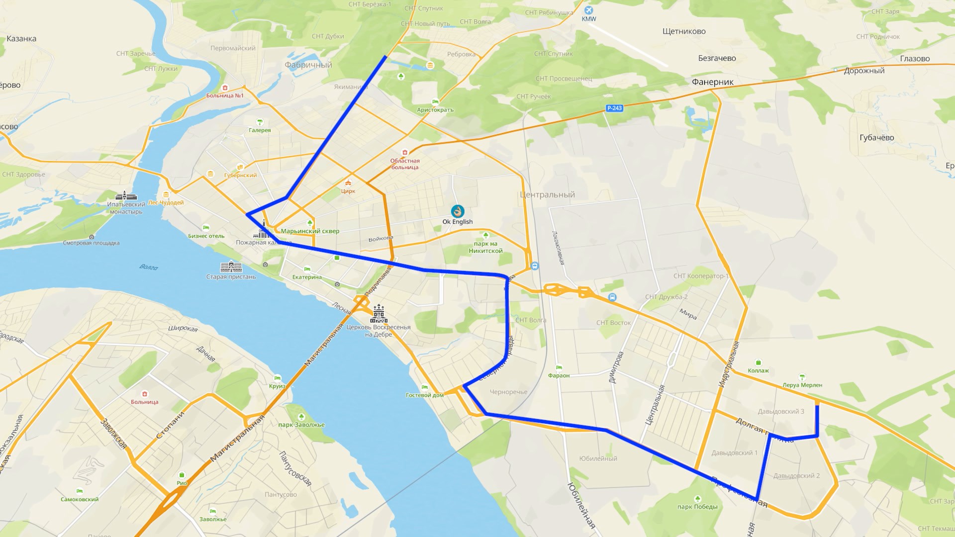 С 1 декабря изменится маршрут автобуса №3 в Костроме