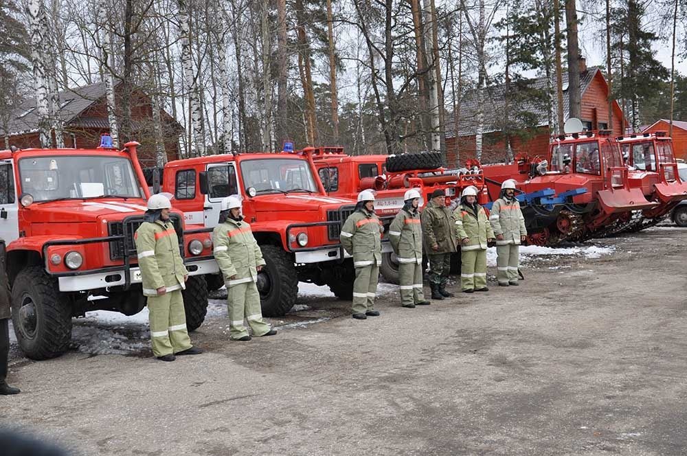 Под угрозой лесных пожаров в Костромской области расположены 174 населенных пункта