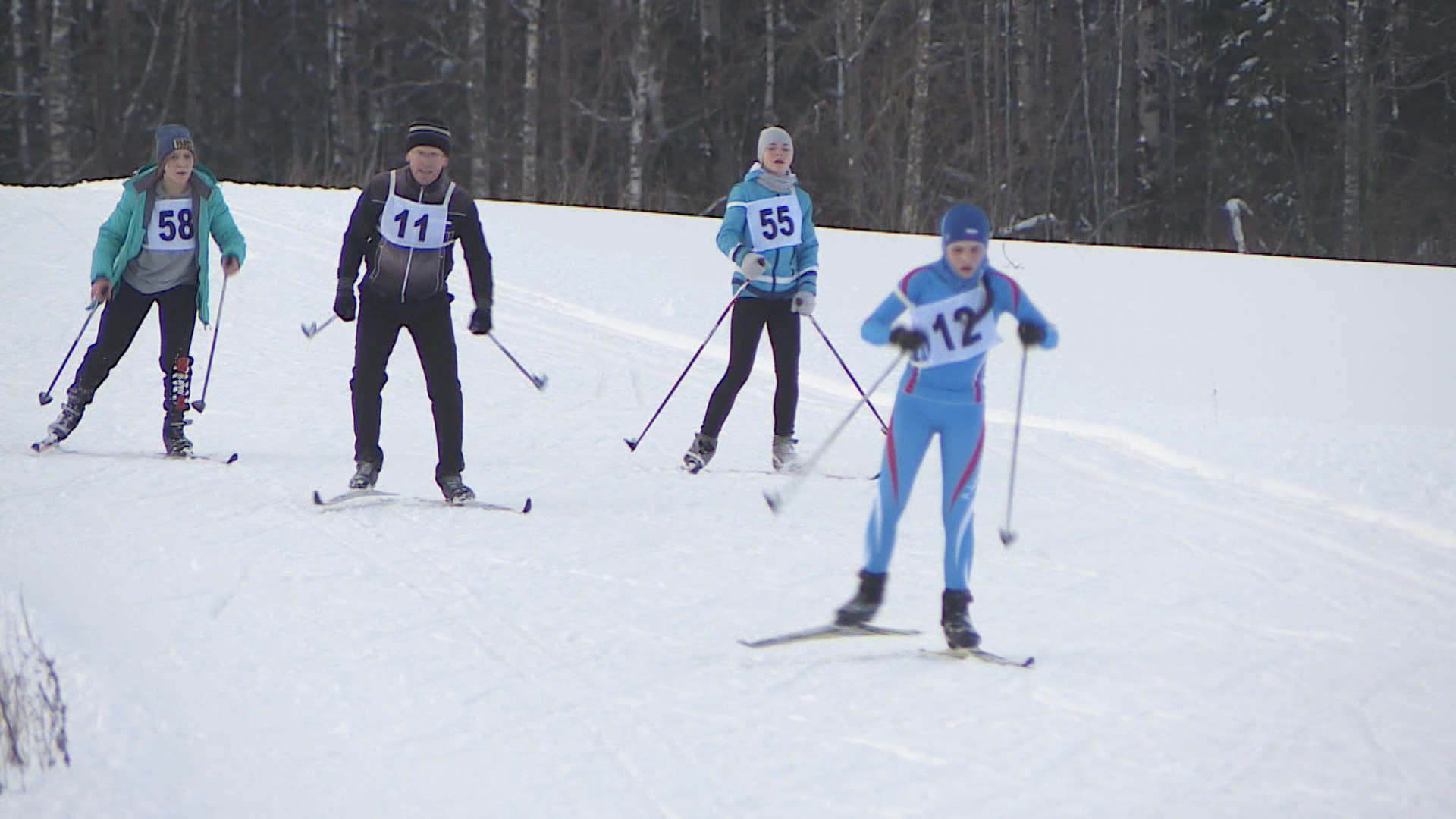 Жители нескольких районов Костромской области определили лучших лыжников