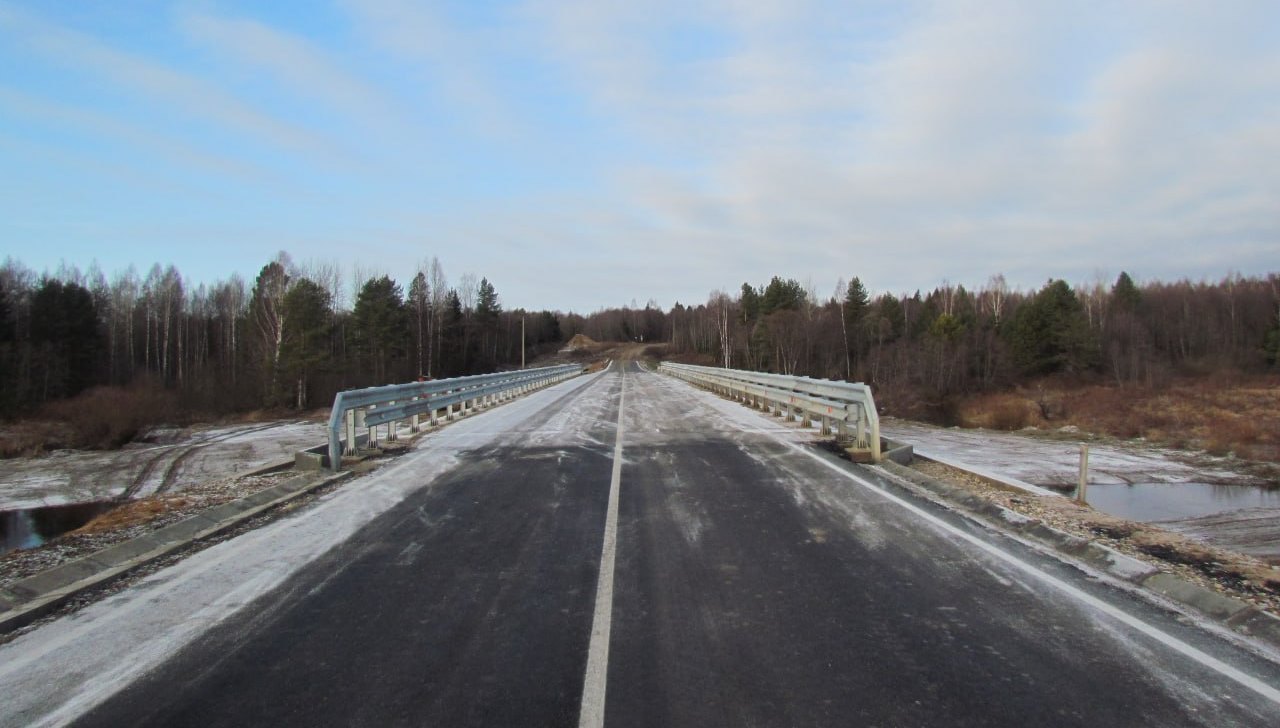 В Костромской области через реку Кильня открыли движение по новому мосту