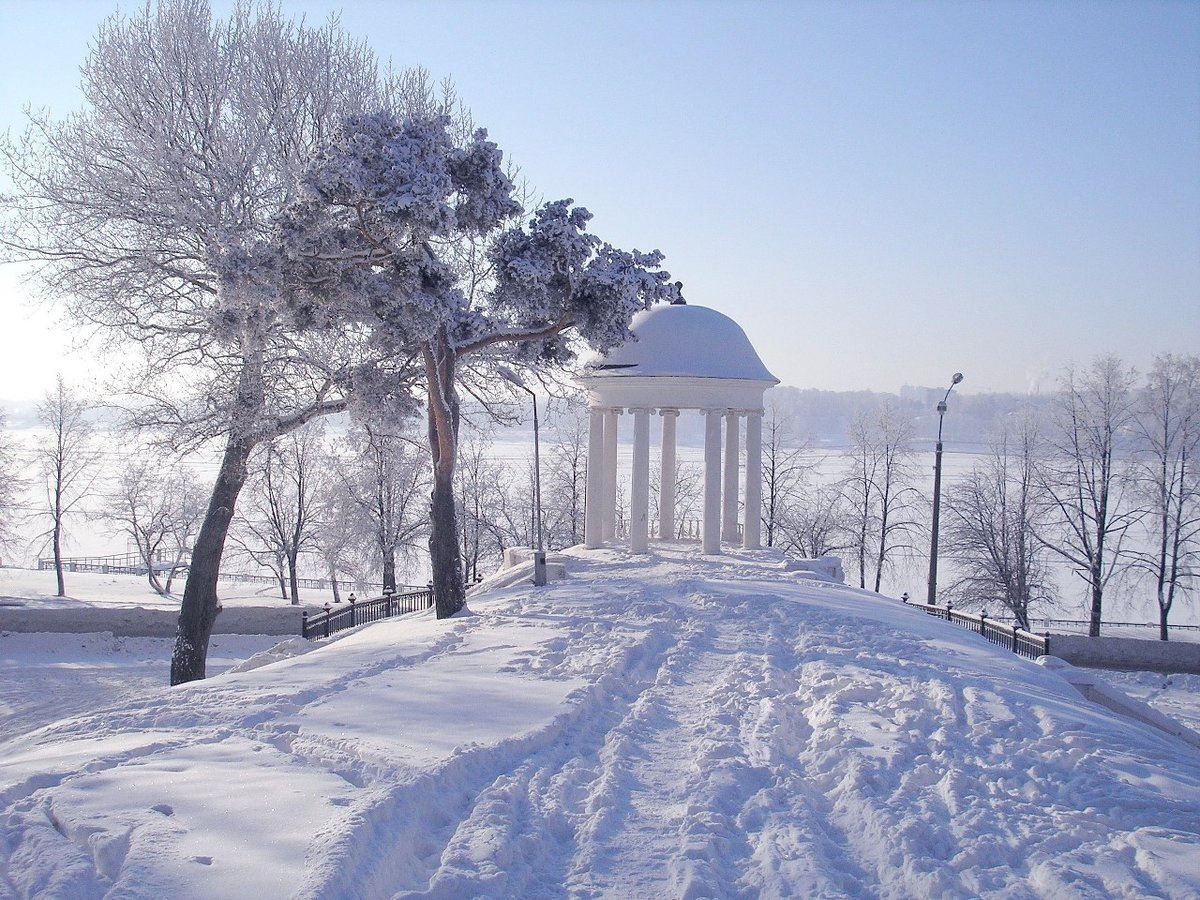 Кострома зимой фото