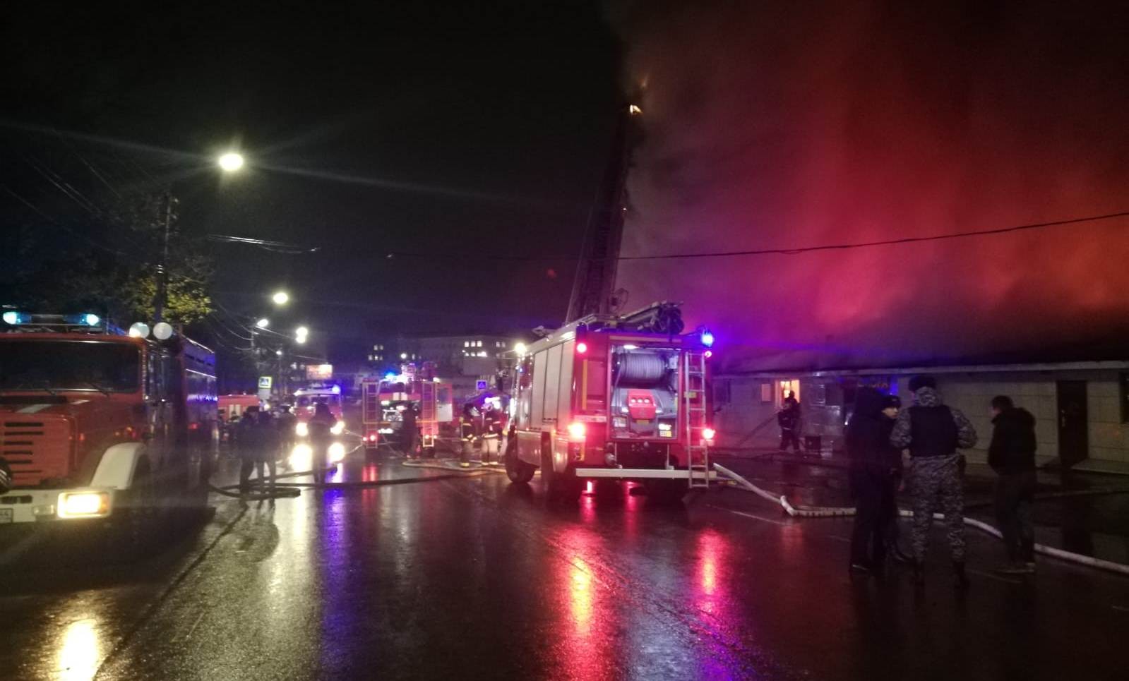 Пожар в костромском кафе возник после массовой драки