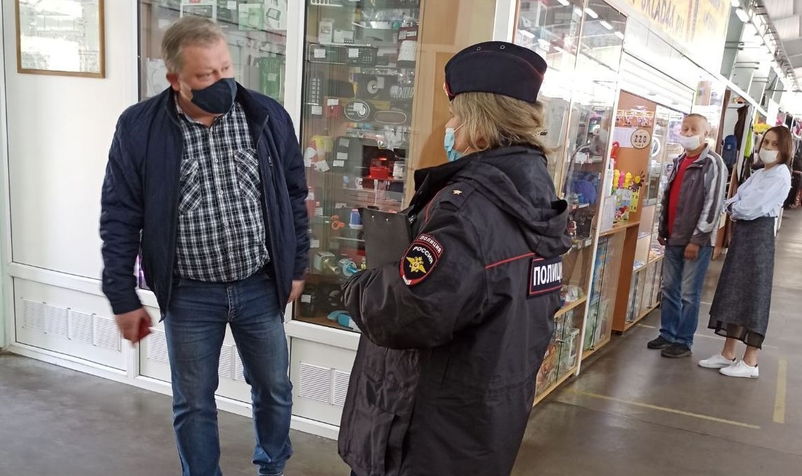 На нарушителей «масочного режима» в Костроме составлены десятки протоколов