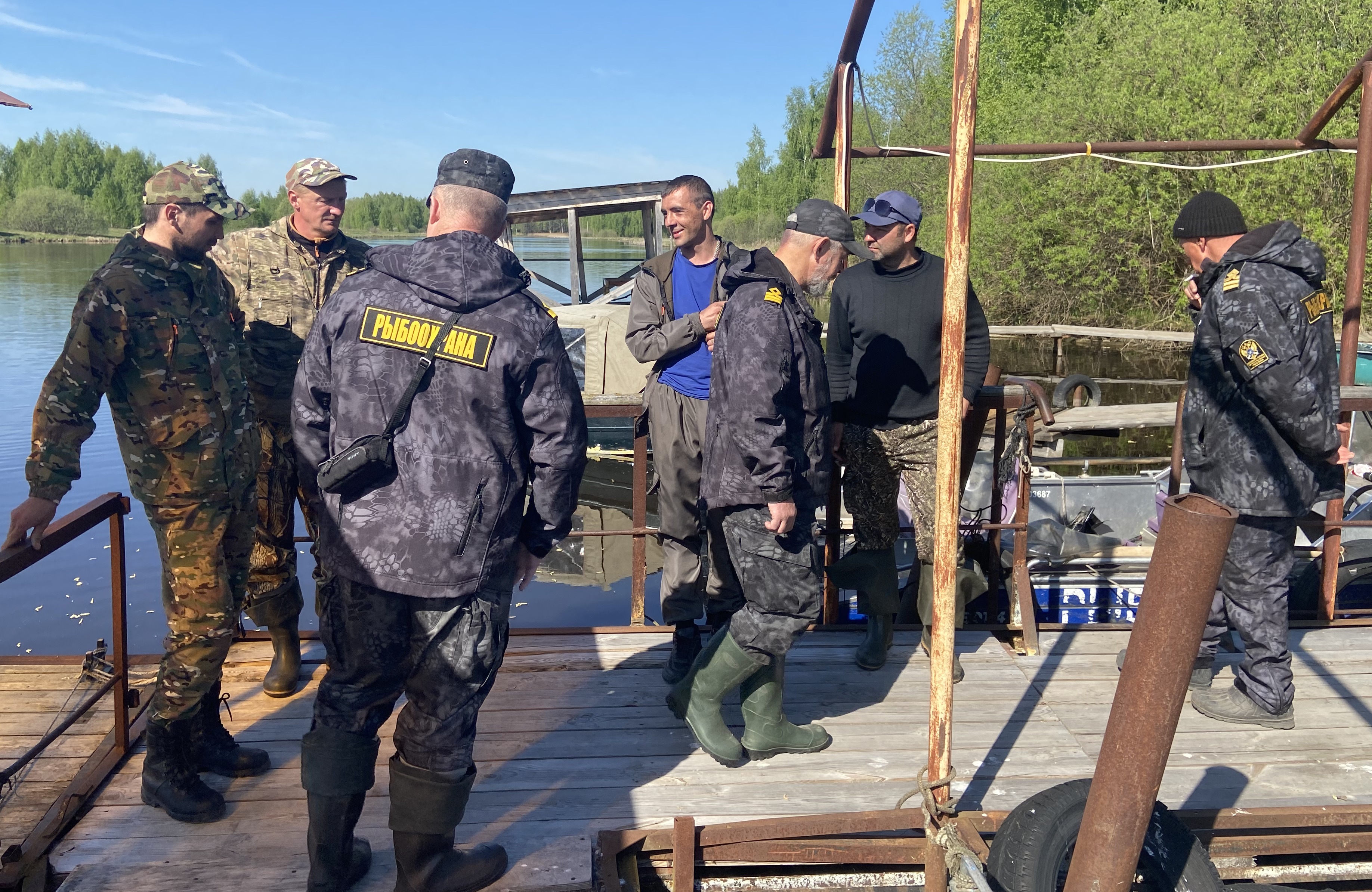 В акватории реки Волги под Костромой извлекли 7 незаконных орудий ловли