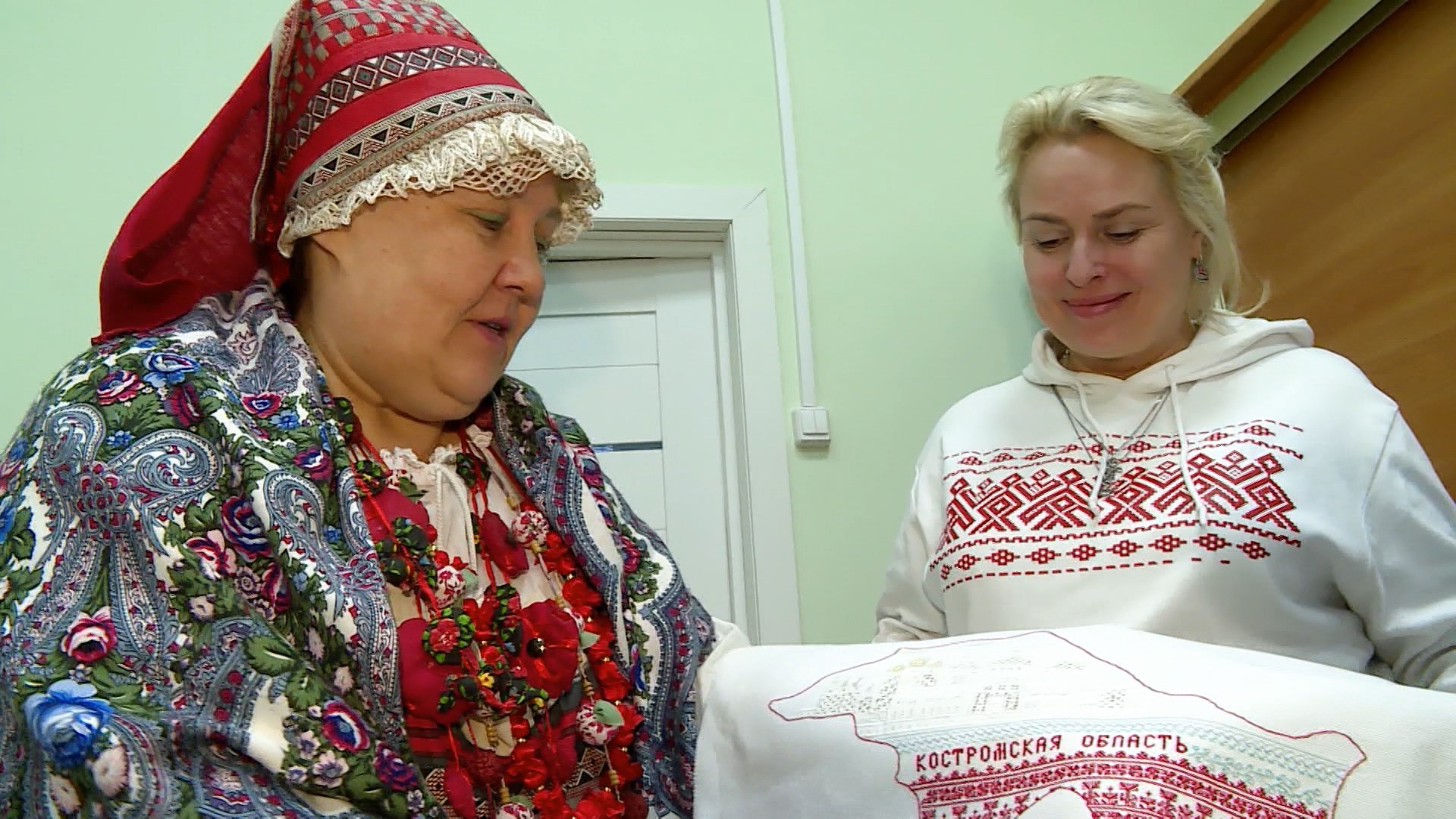 Мастерицы из Костромы завершили свою часть «Вышитой карты России»