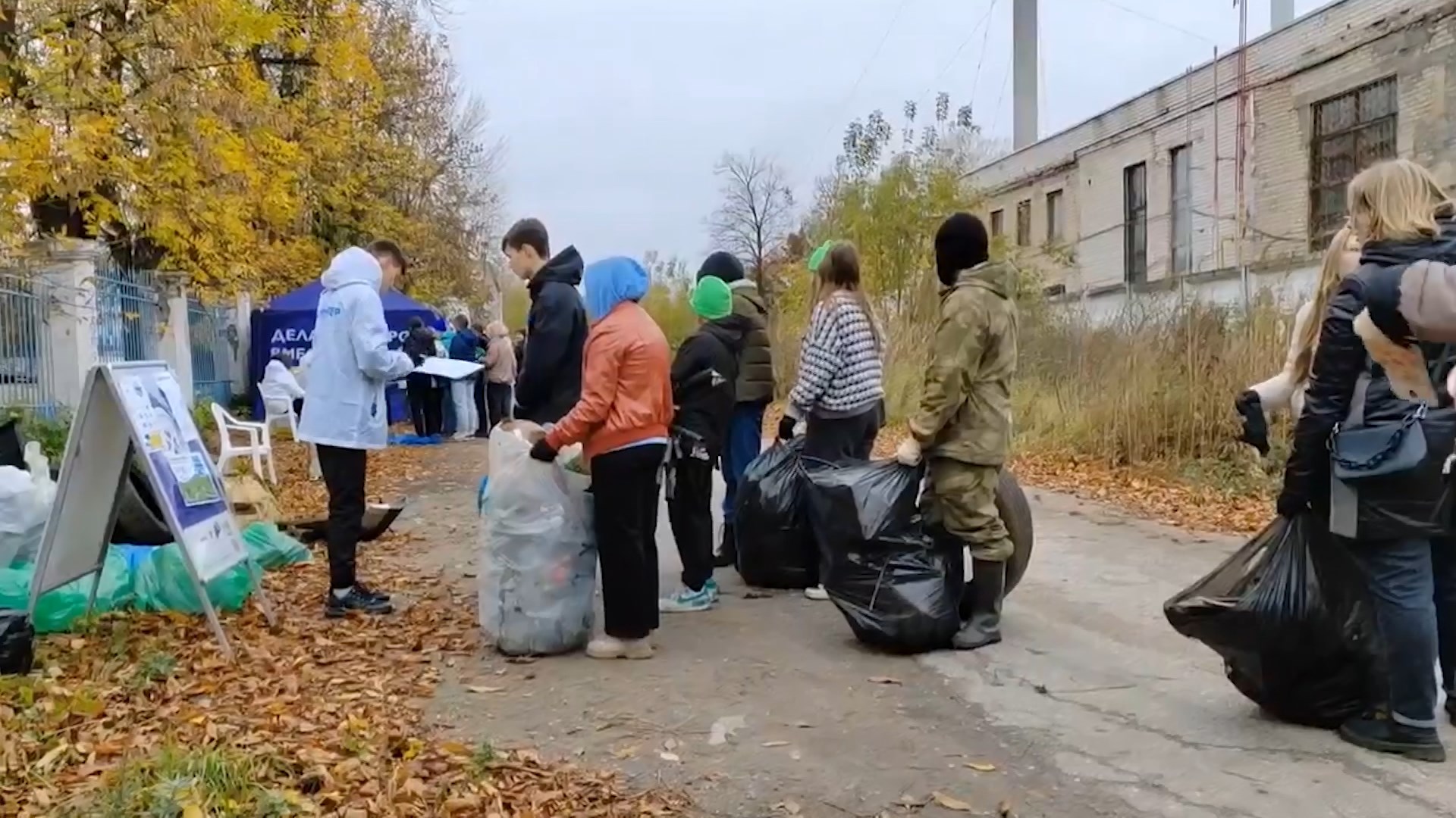 От одежды до бытовой техники: экоактивисты в Костроме собрали 40 мешков мусора