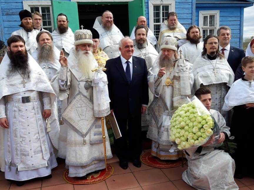 Сергей Ситников поздравил епископа Русской Православной старообрядческой Церкви