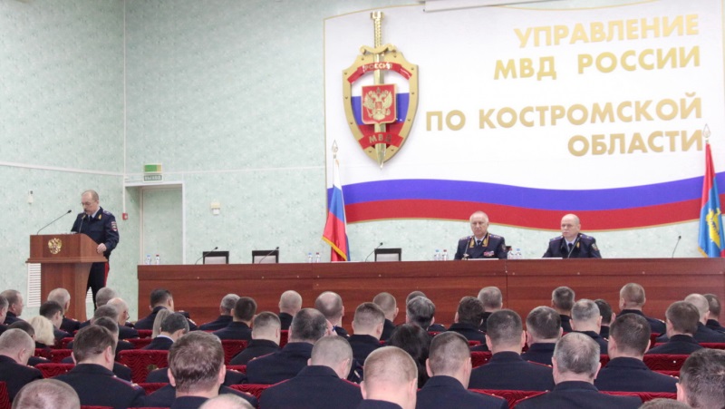 Замминистра МВД России провел внезапные проверки подразделений костромской полиции