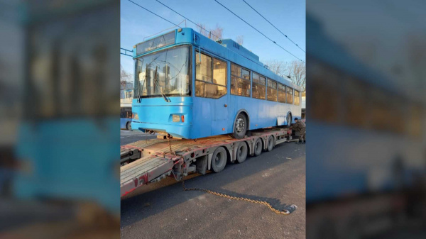Первый московский троллейбус добрался до Костромы