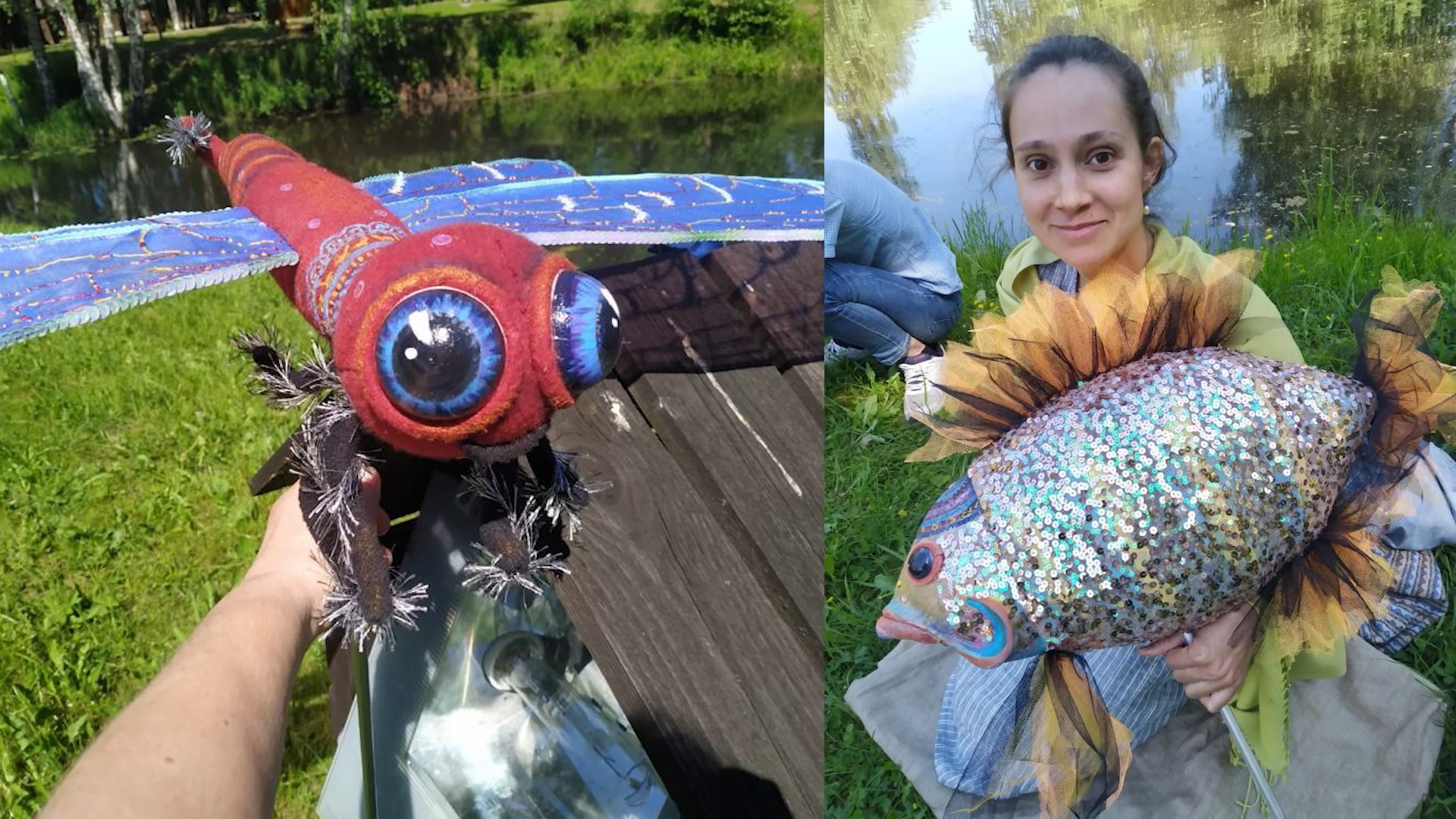 Световое шоу с куклами состоится на глади водоёма Костромской слободы