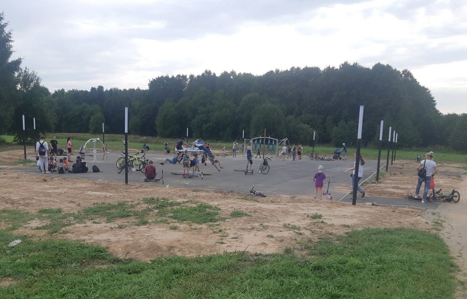 Игровую площадку в костромском Парке Победы откроют 1 сентября