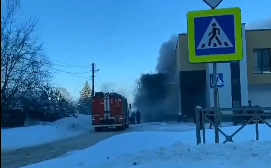 На пожаре в костромском Заволжье пострадал мужчина
