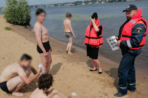 Десять юных костромичей отдыхали на городских пляжах без сопровождения взрослых