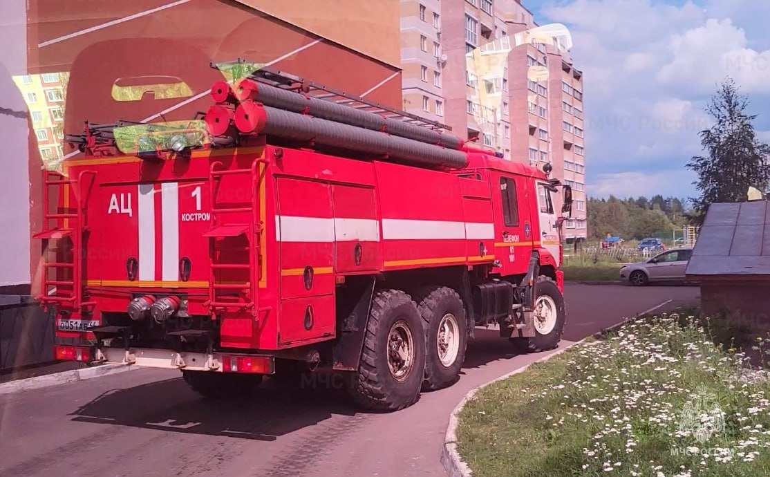 За неделю в Костромской области произошло 11 пожаров